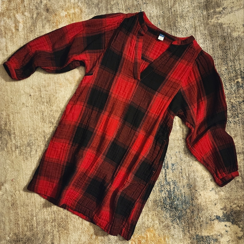 ** 2/$20 ** Old Navy Plaid Tunic or Mini Dress
